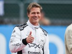 ブラッド・ピット、イギリスGPが開催されたシルバーストン・サーキットでF1映画を撮影