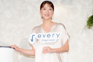 上野樹里、「every frecious ブランドアンバサダー＆新CMお披露目発表会」に登場