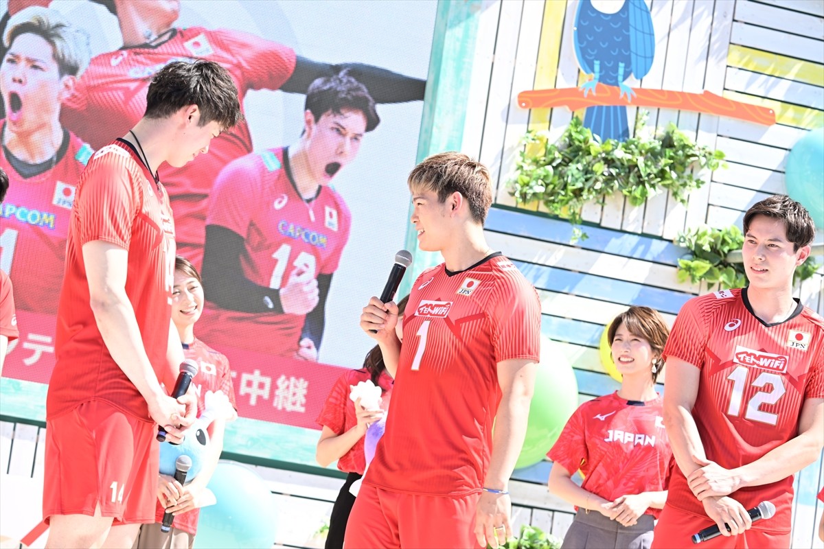 バレー日本代表キャプテン石川祐希、パリ五輪予選に意気込み「絶対にオリンピックの切符を取ります」