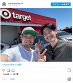 品川祐、LAで野久保直樹と再会　※「品川祐」インスタグラム