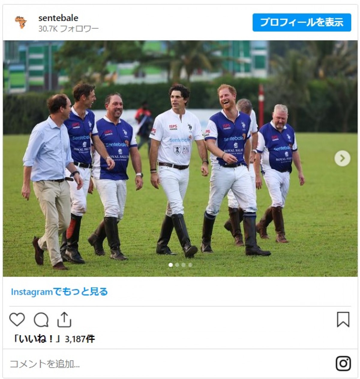 ヘンリー王子、シンガポールでポロの試合に出場　フィールドで笑顔弾ける