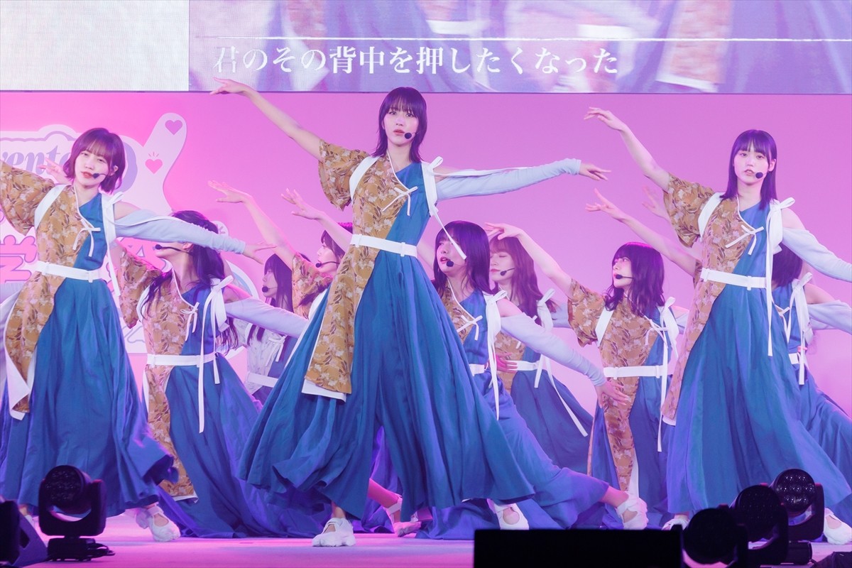 櫻坂46、「Seventeen夏の学園祭2023」でライブパフォーマンス