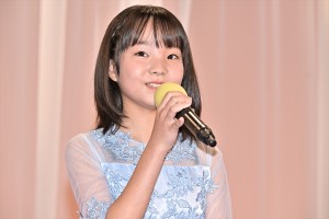 澤井梨丘、連続テレビ小説『ブギウギ』完成試写会・会見に登場