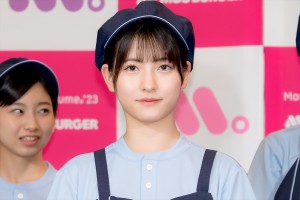 モーニング娘。'23・北川莉央、モスバーガー×モーニング娘。'23「朝、モスしよ！キャンペーン」発表会に登場