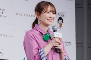乃木坂46・田村真佑、JAグループ「国消国産」プロモーション・新CM記者発表会に登場