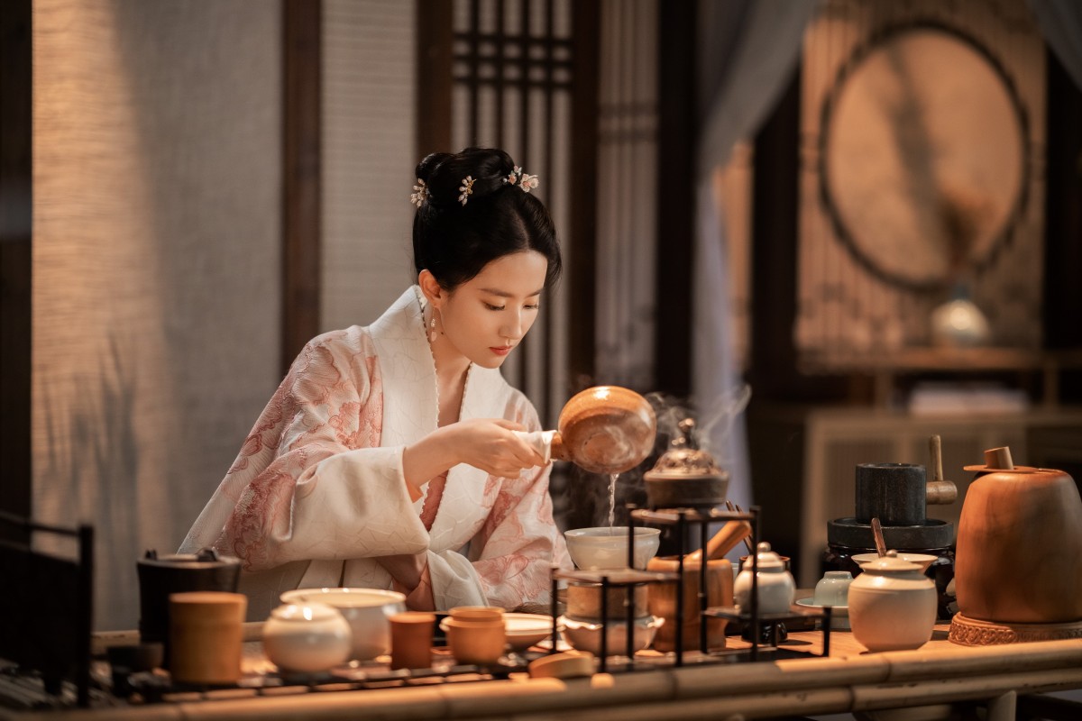 『夢華録（むかろく）』茶坊を経営するヒロイン・趙フン児を演じるリウ・イーフェイ