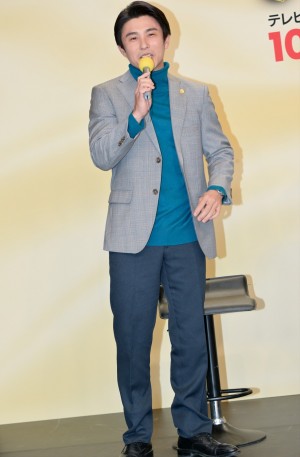 中尾明慶、ドラマ8『ハイエナ』記者会見に登場