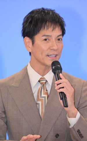 沢村一樹、月10ドラマ『トクメイ！警視庁特別会計係』制作発表に登場