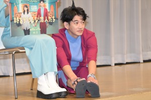 永山瑛太、『時をかけるな、恋人たち』合同取材会に登場