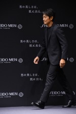 「SHISEIDO MEN」新プロモーション発表会に出席した反町隆史