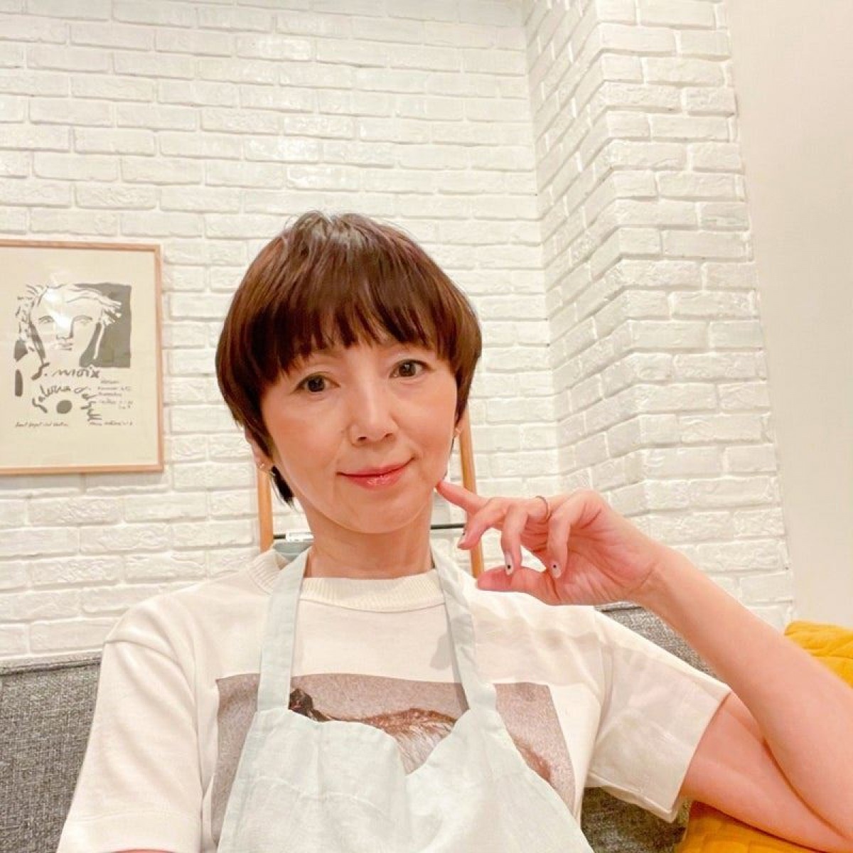 渡辺満里奈、キュートなショートヘアに「可愛い～」「似合ってます」と反響