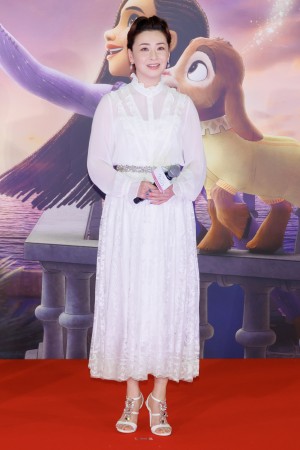 映画『ウィッシュ』ジャパンプレミアイベントに登場した檀れい