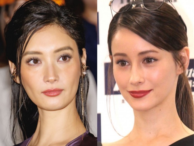 (左から)菜々緒、ダレノガレ明美
