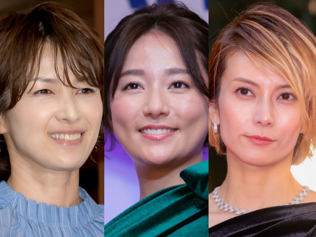 (左から)吉瀬美智子、木村文乃、柴咲コウ