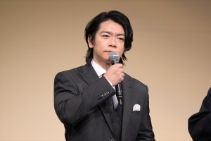 「M-1グランプリ2023」決勝進出者発表会見で司会を務めたマヂカルラブリー