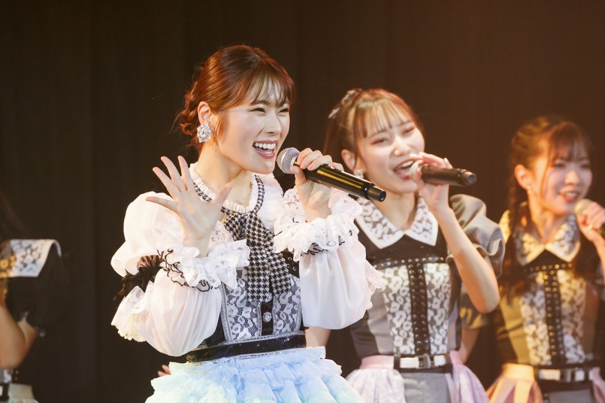 渋谷凪咲「これからもなぎさ前で待ち合わせやで！」　今後の活躍を誓い、指切りでNMB48卒業