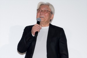 百瀬義行監督、映画『屋根裏のラジャー』初日舞台挨拶に登場