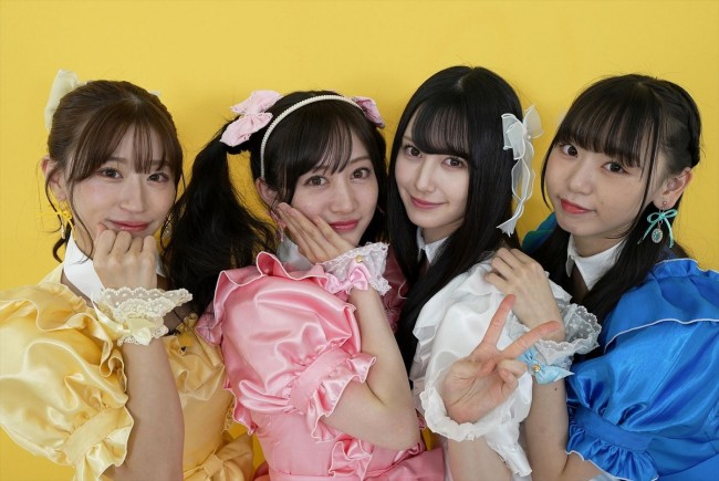 ドラマ『アイドル失格』よりアイドル4人グループ「テトラ」