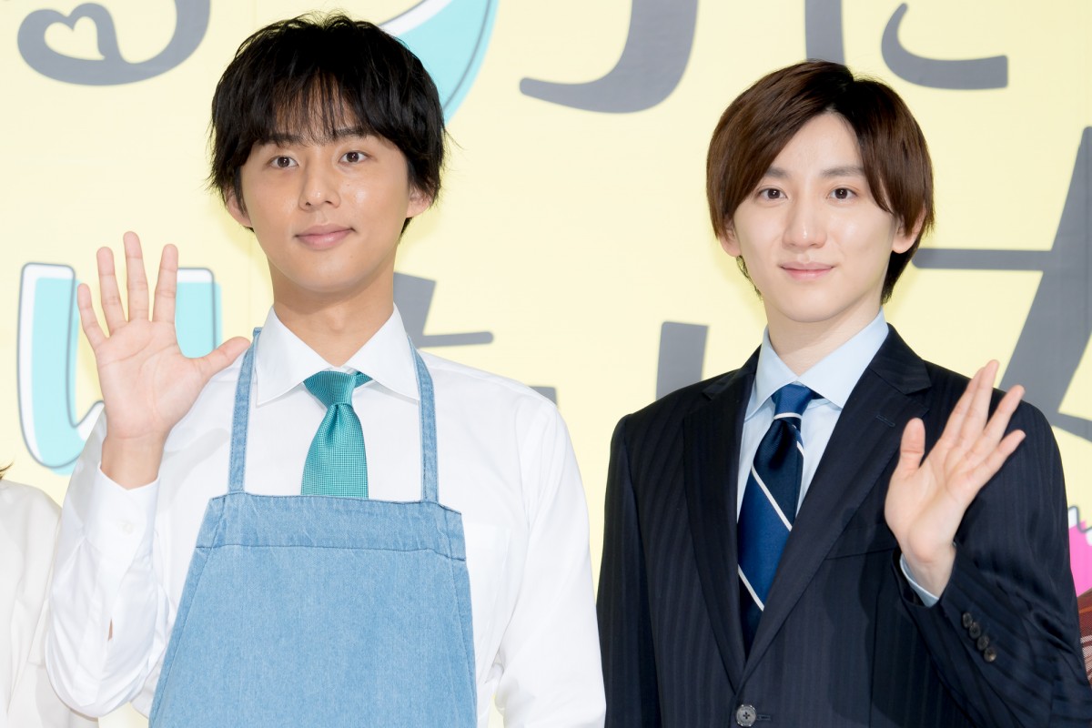 藤ヶ谷太輔＆京本大我、息ピッタリ　「恋人には振り回されてもいい？」の質問に回答