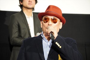 横山剣、映画『BAD CITY』完成披露上映会に登場