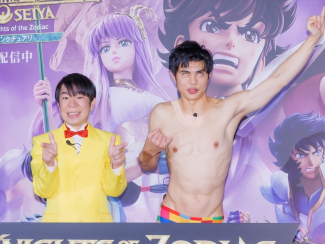 『聖闘士星矢:Knights of the Zodiac バトル・サンクチュアリ』配信記念イベントの様子