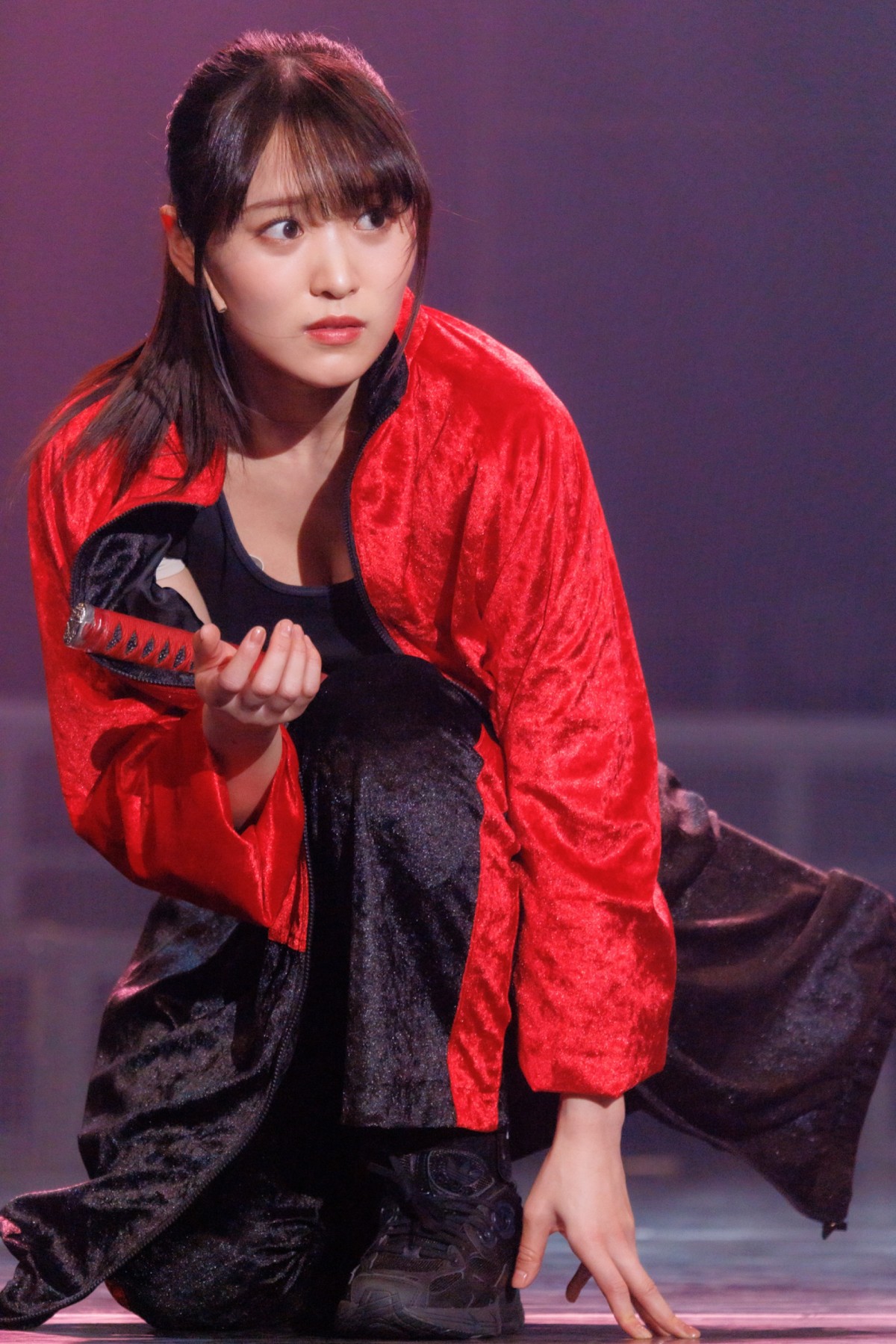 菅井友香、キスシーン＆殺陣アクション　櫻坂46卒業後初舞台『新・幕末純情伝』で“史上最高に美しい沖田総司”を熱演