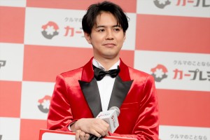 GENERATIONS from EXILE TRIBE・片寄涼太、「カープレミア」新CM発表会に登場