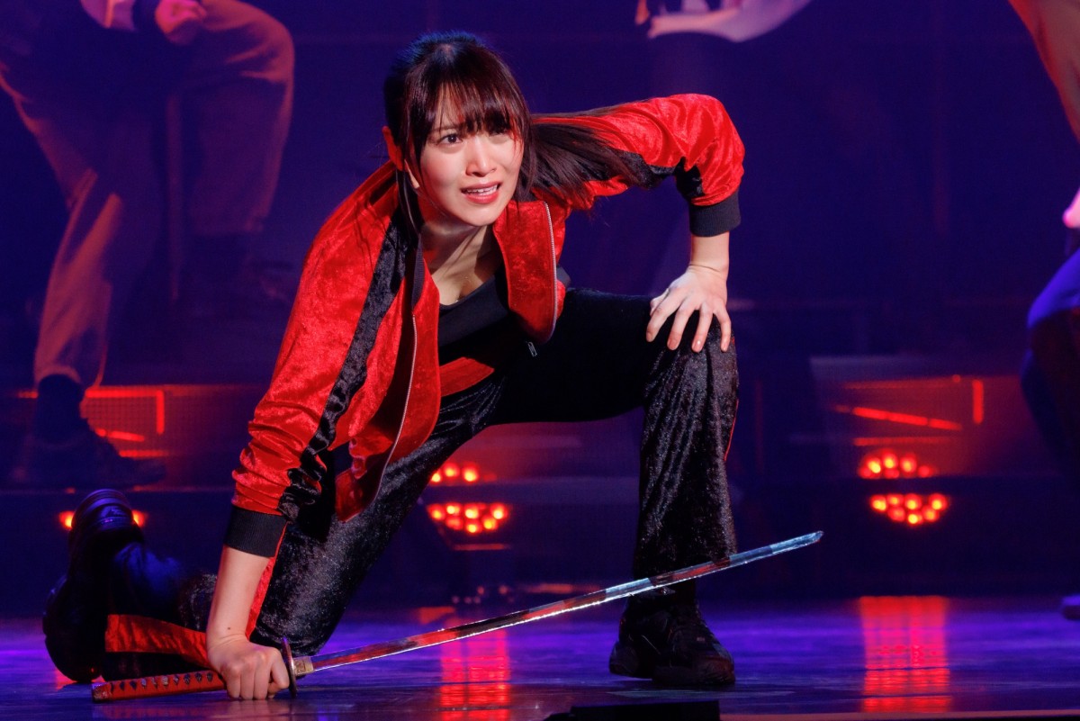 菅井友香、キスシーン＆殺陣アクション　櫻坂46卒業後初舞台『新・幕末純情伝』で“史上最高に美しい沖田総司”を熱演