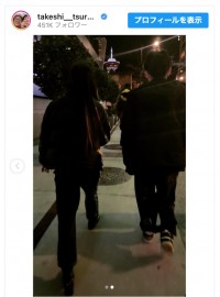 現在カナダ留学しているつるの剛士の長男と次女　※「つるの剛士」インスタグラム