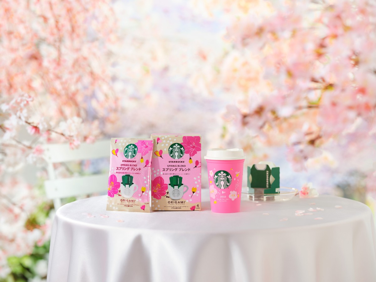 「スターバックス」春季限定セット発売へ！　桜をイメージした2種類のカップが登場