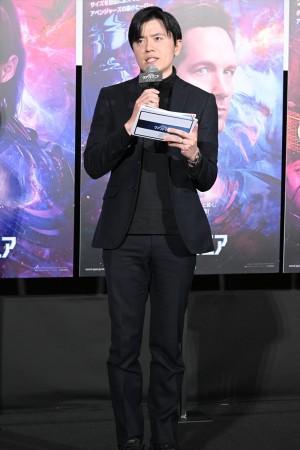 青木源太、映画『アントマン＆ワスプ：クアントマニア』東京・完成披露試写会で司会を担当