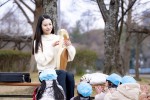 火曜ドラマ『夕暮れに、手をつなぐ』に出演する田辺桃子