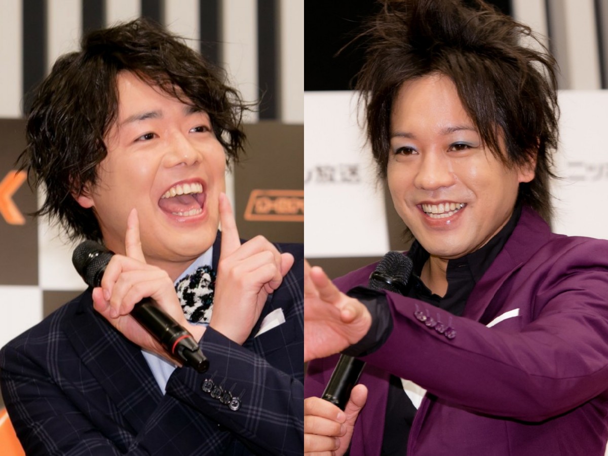 ぺこぱ(左から)シュウペイ、松陰寺太勇