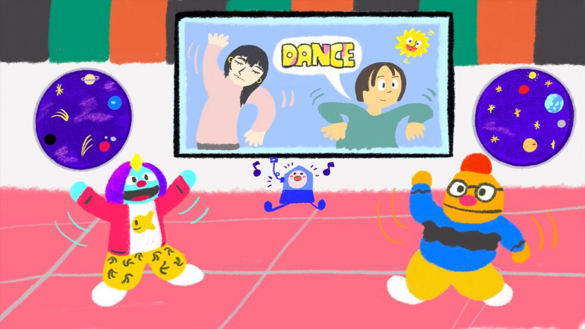 『ゾンターク~おどりのほし~』ヨネダ2000が声を務める番組MCのキャラクター、ゾンとターク