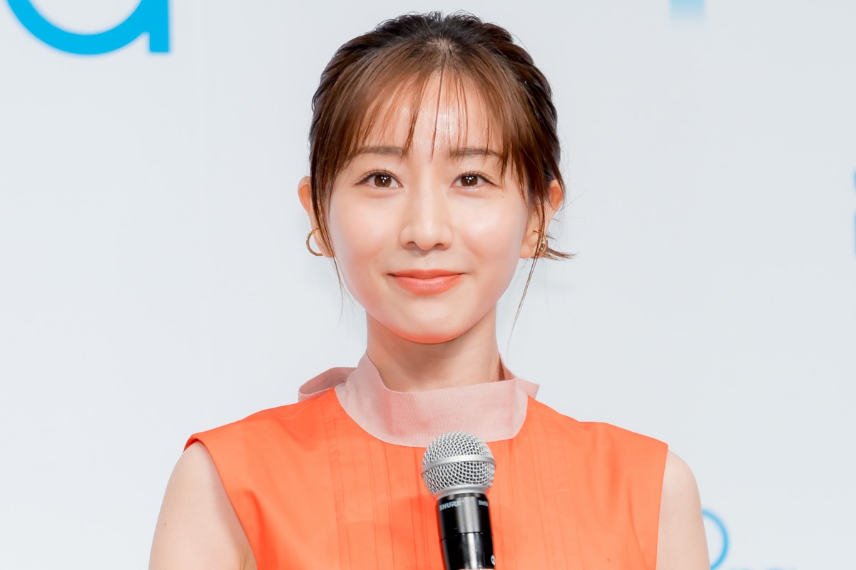 田中みな実、日々のセルフケアのポイント明かす　オレンジワンピで登場