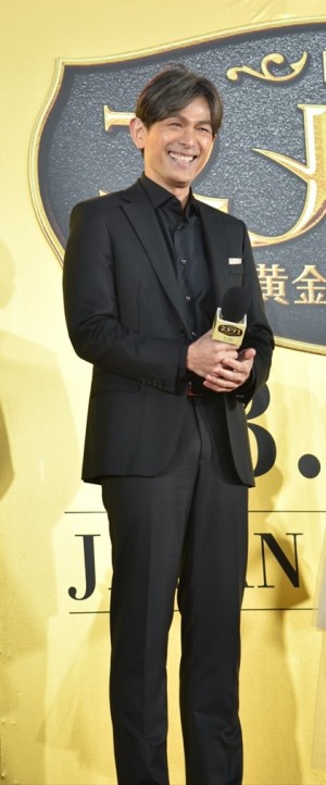 江口洋介、『映画 ネメシス 黄金螺旋の謎』ジャパンプレミア レッドカーペット＆舞台挨拶イベントに登場