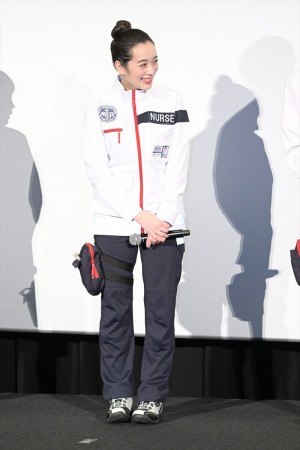 フォンチー、劇場版『TOKYO MER～走る緊急救命室～』初日舞台挨拶に登場