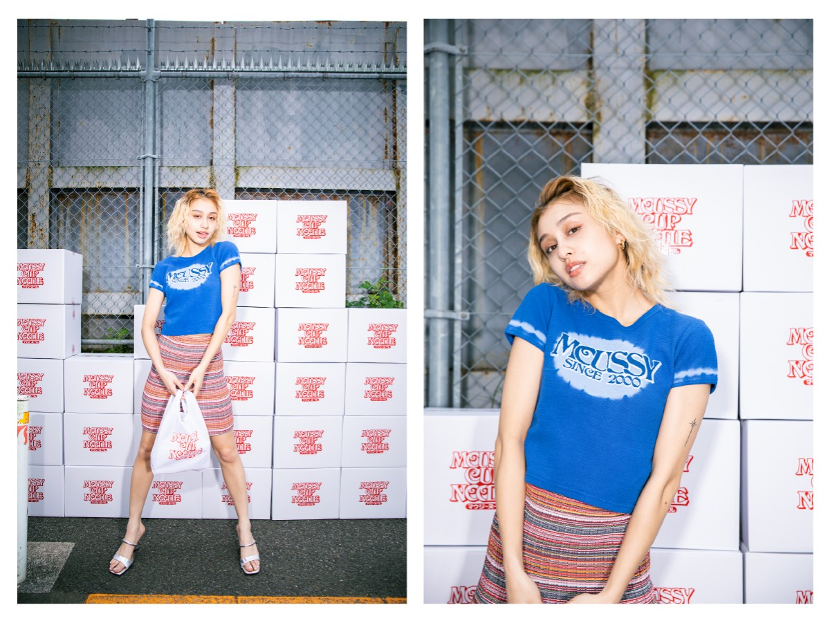 20230425_「MOUSSY」×「カップヌードル」コラボ！
