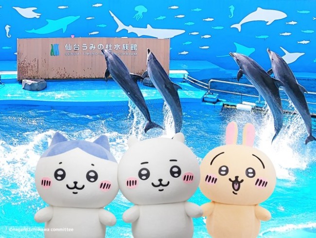 仙台で“ちいかわ水族館”開催！　海の生き物とコラボした限定グッズ＆展示が登場