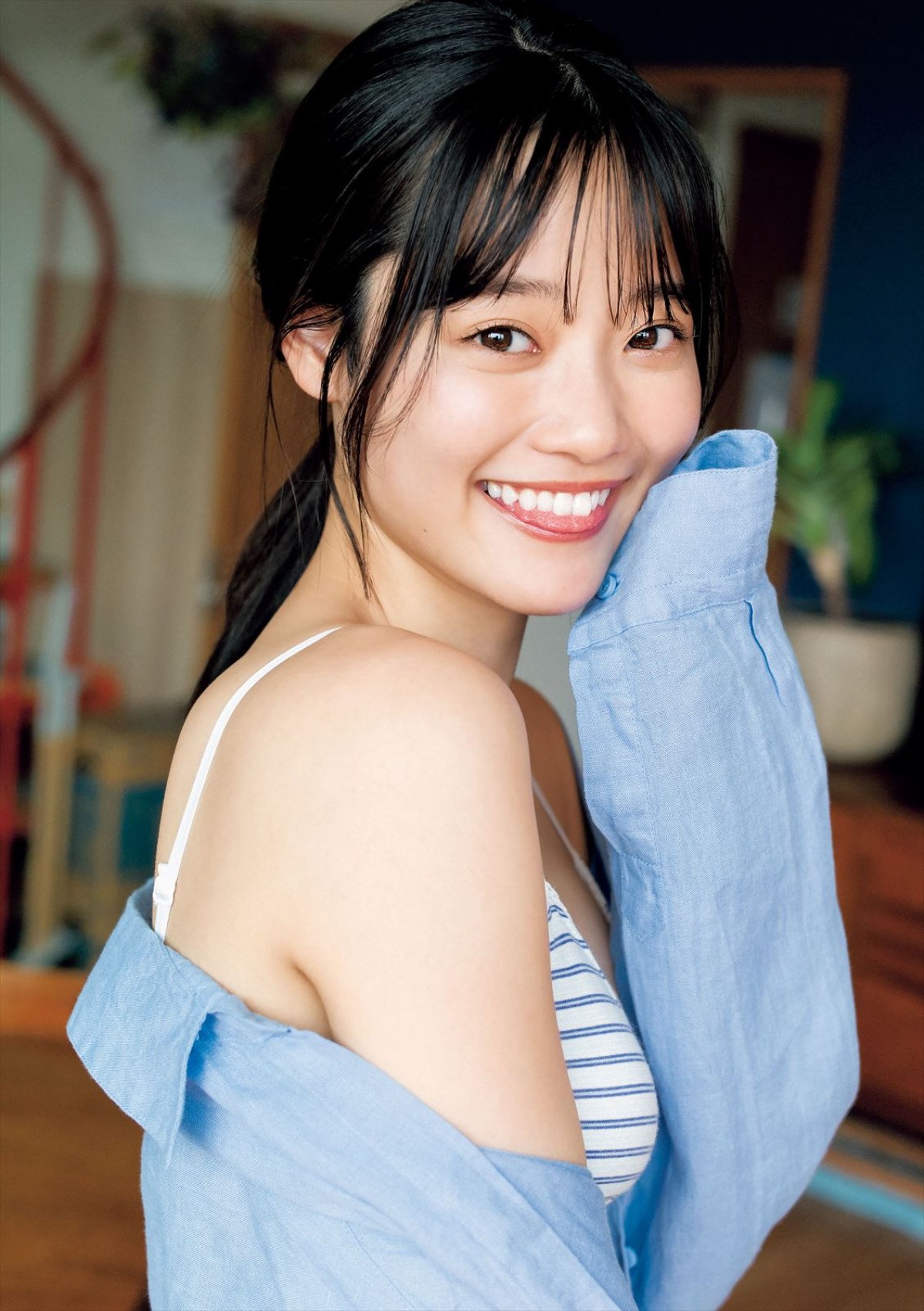 乃木坂46・賀喜遥香、“温泉旅行”風のゆったり浴衣姿にドキッ