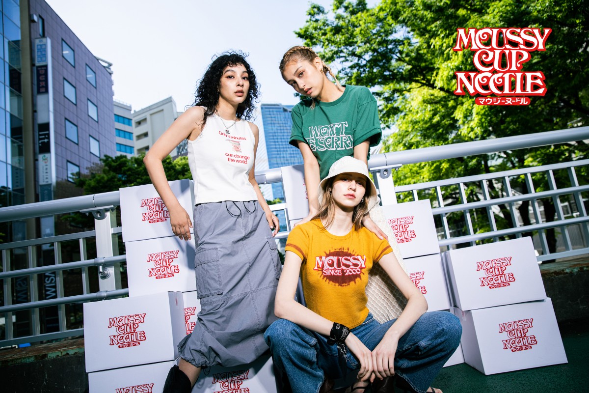 20230425_「MOUSSY」×「カップヌードル」コラボ！