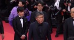 映画『怪物』是枝裕和監督、第76回カンヌ国際映画祭レッドカーペットに登場