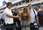 【写真】トム・クルーズ＆シャキーラ、F1マイアミGPで2ショット