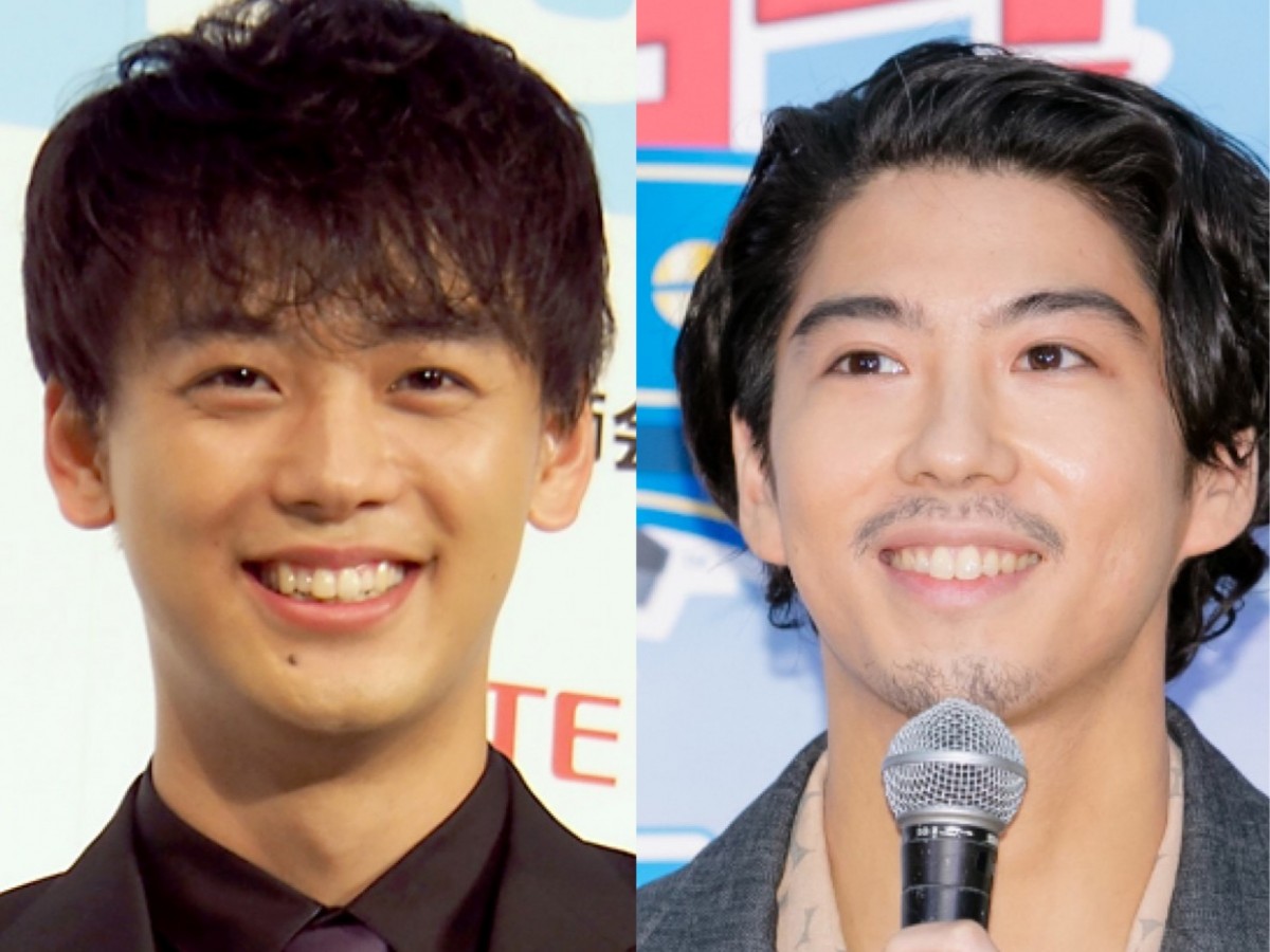 (左から)竹内涼真、賀来賢人