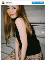 池田エライザ、平成風スタイルがかわいい　※「池田エライザ」インスタグラム