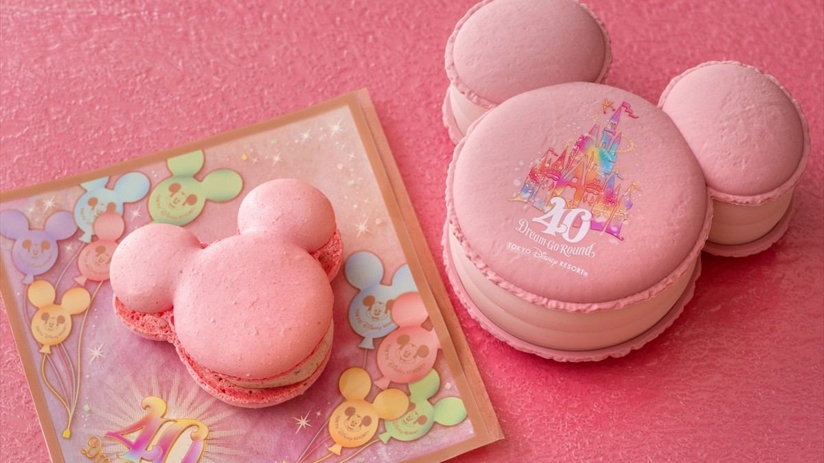 ディズニーリゾート　ディズニー　ミッキー　ミニー　マカロン　クッキーサンド チョコレート味！東京ディズニーランド ミッキーマカロン