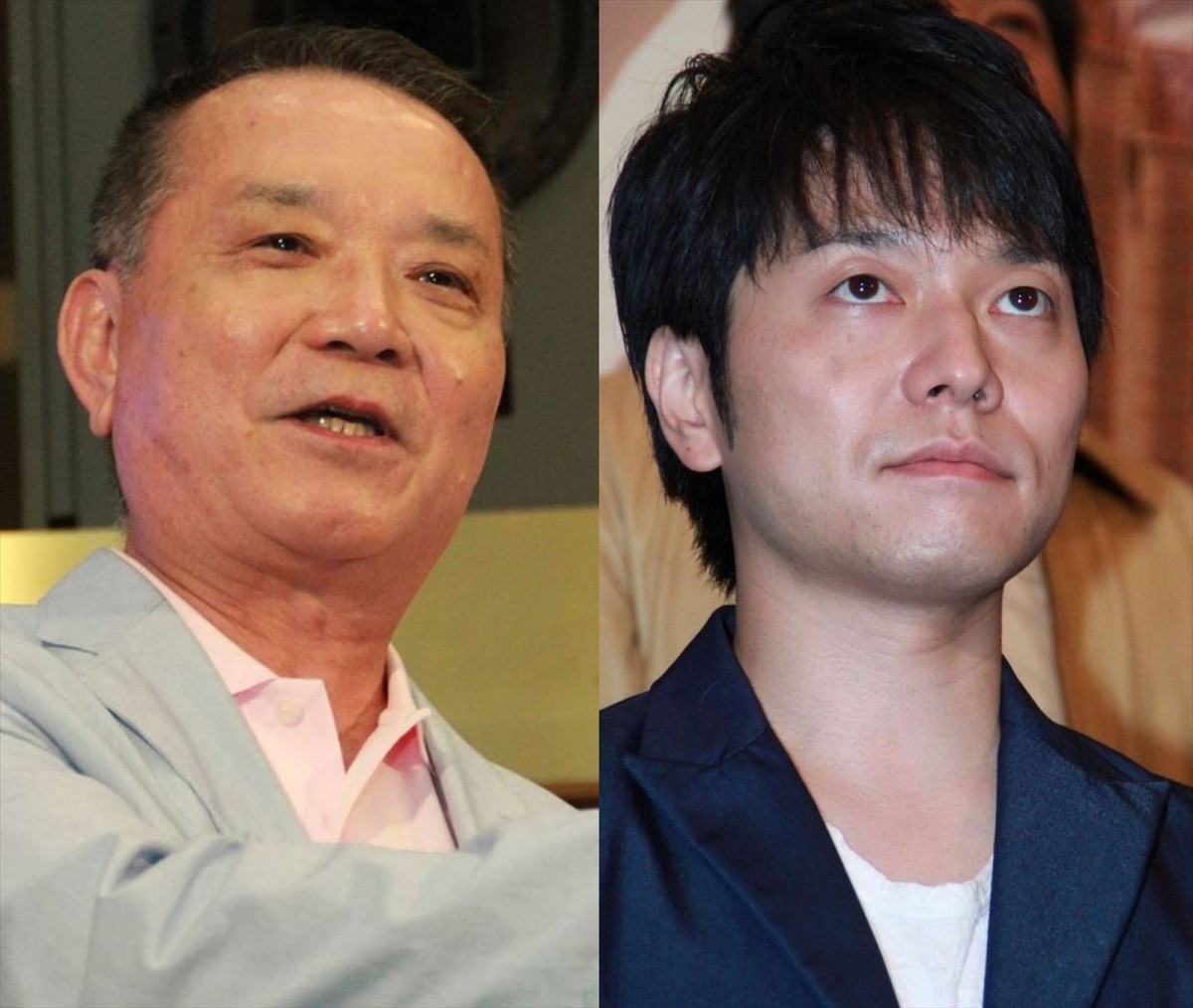(左から)野島昭生、野島健児