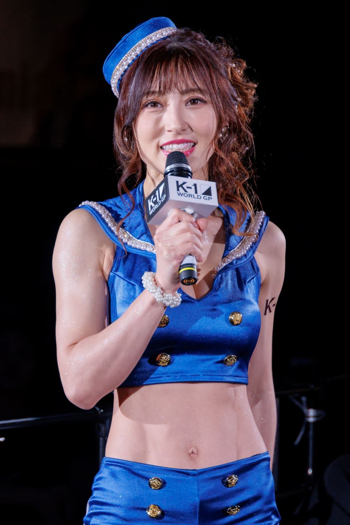 熊田曜子、2年ぶり2度目の『K-1』SPラウンドガール「よりK-1愛が深くなった」
