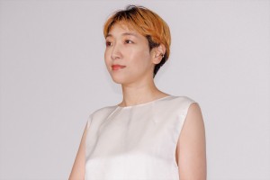 安藤サクラ、映画『怪物』初日舞台挨拶に登場