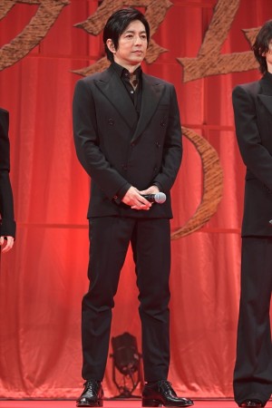 大沢たかお、映画『キングダム 運命の炎』ワールドプレミアに登場